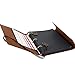 DIY Scrapbook Photo Album Handmade Leather Memory Book 60 Pages for Baby Anniversary Birthday Wedding Travel Graduation Picture (Large Brown Compass)