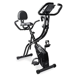 TOLEAD-Exercise-Folding-Bike-2-in-1-Magnetic-Upright-Recumbent-F-bike-with-Arm-Resistance-Bands-Heart-Monitor-and-Adjustable-Seat-Perfect-for-Home-WorkoutIndoor-Gym-BlackImproved-Version TOLEAD Magnetic Resistance Exercise Bike Upright Foldable Bikes with LCD Monitor Adjustable Seat Heart Rate Monitors…