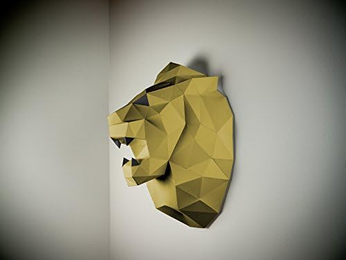 Papertrophy lion gold &amp; black
