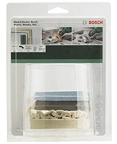 Bosch Accessories 2609256555 Assortiments d'accessoires de polissage pour Perceuses Spécial Bricolage