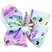 JoJo Siwa Ponytail Holder Bow (Pastel Unicorn Horn)