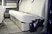 DU-HA Under Seat Storage fits 2009-2014 Ford F150 SuperCab | Black, Heavy-Duty Backseat Organizer, Gun Case or Tool Box | Low Profile Design | Includes 2-Piece Set of Gun Rack Dividers | 20071