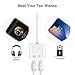 for iPhone 7 Headphones Accessories Splitter Adapter for iPhone X/XS 8/8Plus 7Plus Charging Cable Headphone Jack 4 in 1 Earphone Adapter with Music and Charger Accessory iOS 11 or Laterthumb 4