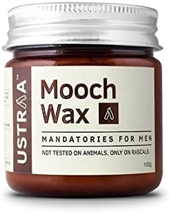 Glamorous Mart - Ustraa Beard and Mooch Wax for beard styling - 100 g