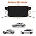 BruRkim Car Windshield Snow Cover for Winter, Sunshade Cover for Summer, Double Side Designed, Waterproof for Ice, Snow, Frost, UV Protection, Large Size Fits for Small Cars, Standar Pickup, SUV