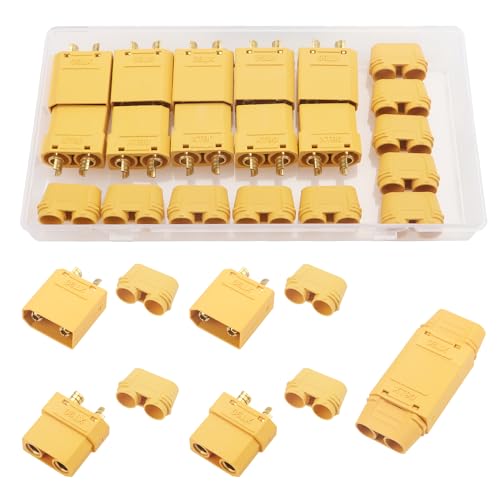 XT90 + Sheath - Yellow