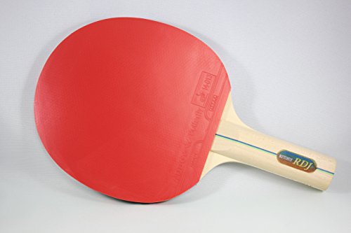 Butterfly RDJ 2 Player Table Tennis Racket & Ball Set - 2 ITTF Approved Ping Pong Paddles - Addoy Rubber and Sponge - 3 Balls