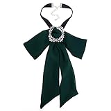 Bohemian Necklace Bowties Ladies Bow Tie Adjustable Neckwear Bowknot Chiffon Necklace Black Velvet False Collar Choker Wedding Party for Women Girls