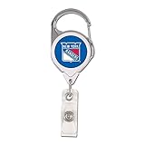 NHL New York Rangers 47545011 Retractable 2S Prem Badge Holders