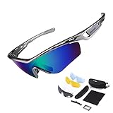 KastKing Coso Sport Sunglasses, 4 Interchangeable Colors with Polarized Lenses, Ultimate Safety Impact Resistant, UV Eye Protection, Unbreakable TR90 Frame