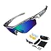 KastKing Coso Sport Sunglasses, 4 Interchangeable Colors with Polarized Lenses, Ultimate Safety Impact Resistant, UV Eye Protection, Unbreakable TR90 Frame