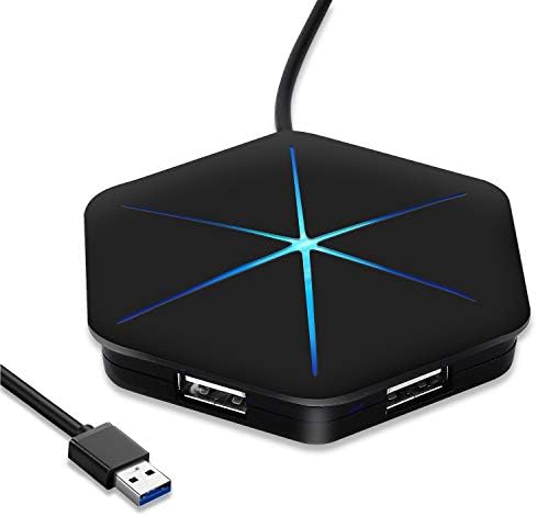 ONFINIO USB Hub 3.0, 7-Port USB Hub Splitter With Individual On/Off...