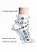 Plantar Fasciitis Compression Sleeve (Large/X-Large, White)