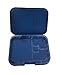 Smartbentobox - Leakproof Bento Lunch Box for Kids and Adults with 4 Storage Compartments - Cool Blue