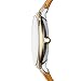 Fossil Women's ES3737 Jacqueline Gold-Tone Stainless Steel Watch with Leather Band