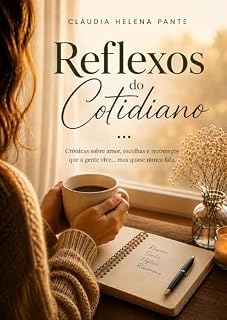 Livro Reflexos do Cotidiano: Crônicas sobre amor, escolhas e recomeços que a gente vive...mas quase nunca fala.