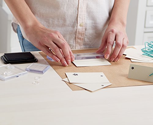 Fiskars 01-000068J Clear Stamp Block Set, 4 Piece