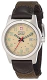 Wenger Swiss Military Women's 72921 Classic Field Ivory Dial Canvas Leather Military Watch