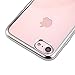 Iphone 7 Case,TongJI Transparent Clear Enhanced Grip [Slim Cushion] for Apple iPhone 7 (4.7)(2016) Silvery