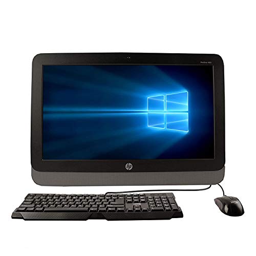 HP 400-G1 All-in-One Desktop PC – 20″ HD Widescreen Display, Intel Core i5-4590 3.3GHz, 8GB DDR3, 500GB SATA HDD, DVD, Windows 10 Pro (Renewed)