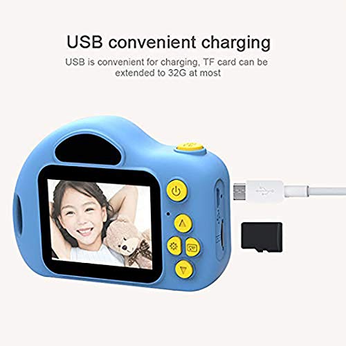 Elever Children Mini Digital Camera 2 Inch Screen Video Recorder Digital Camera Digital Cameras - Thumbnail 3