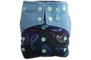 JOBEBE AIO Reusable Washable Cloth Diaper Nappy Charcoal Bamboo Insert Overnight (A21)