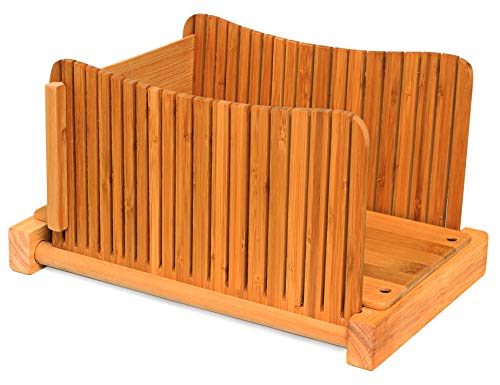 DB-Tech Bamboo Wood Compact Foldable Bread Slicer (Certified Refurbished) - Thumbnail 7