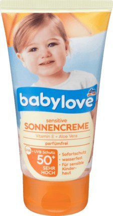 Babylove Sensitive Sun Cream Spf 50 75 Ml Amazon Co Uk Health