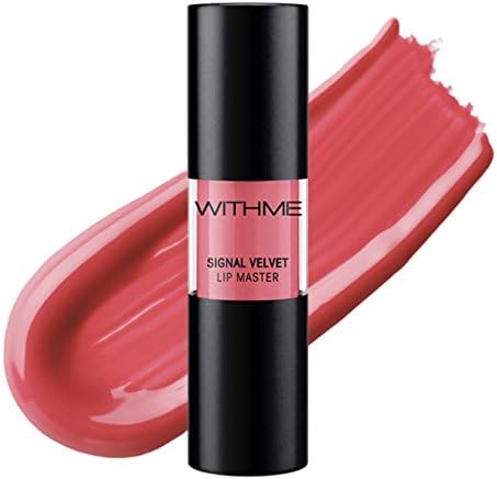 WITHME Signal Velvet Lip Master (Love Signal) [K-beauty] A lightweight lip stain with a revolutionary formula for ultra-matte, high impact color and a lightweight, naked-lip feel.