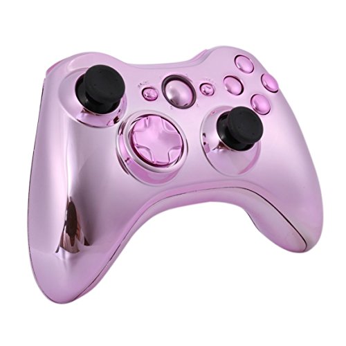 Dalkeyie Wireless Controller Shell Case Bumper Thumbsticks Buttons Game for Xbox 360