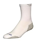 Drymax Sport White Crew Socks (Dmx-Spt-0063)