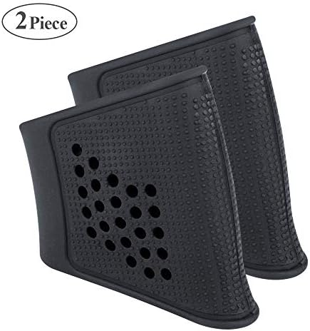 Santu Tactical Grip Glove Slip-On Ventilated Grip Sleeve - 2 Pack Black