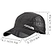 YING LAN Summer Autumn Men Women Outdoor Sport Baseball Hat Running Visor Sun Cap Black