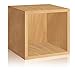 WAY BASICS Cube Storage - Closet Organizer Stackable Cubby Shelf (Tool-free Assembly)