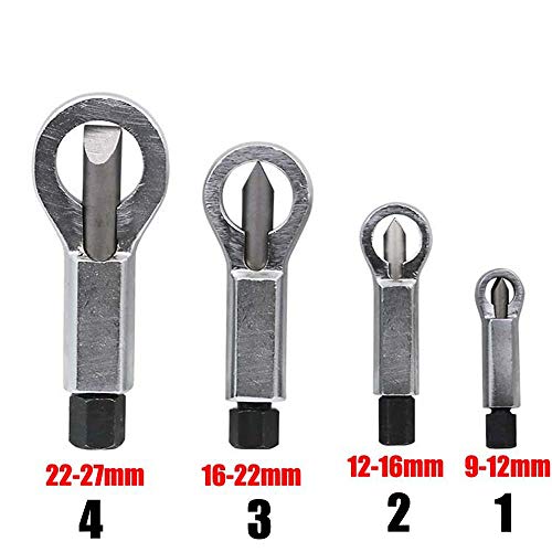 image for Sameno Metal Nut Splitter Breaker Manual Pressure Nut Cracker Remover 