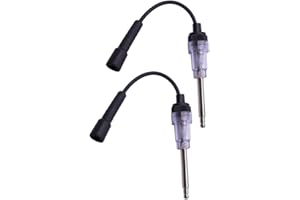 UrbanHui Spark Tester Tool For Lawn Mowers, Chainsaws & Generators – 2-Piece Ignition Diagnostic Kit With Bright LED Indicato