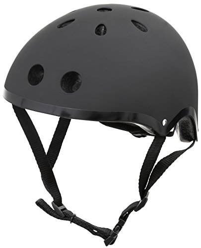 Hornit Mini Lids Multi-Sport Helmet with rear light | CPSC Certified for Biking, Skateboarding, and Skating | Fully adjustable for comfort and safety (Stealth, Medium (21-23