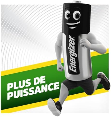 Recharge Unviersal - Piles Rechargeables AA (Lot de 4) - 1300 mAh NiMH - pré-chargées - Puissance Longue durée - 1000 Cycles - Emballage 100% Recyclable et sans Plastique