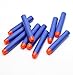 Foam Darts, Hosim 100pcs Nerf Refill Bullet Darts Pack 2.84in/7.2cm Soft Foam Safe Round Head and Air Hole Universal Standard Dart for Most Nerf N-strike Elite Series Blasters Kid Toy Gun (Blue)