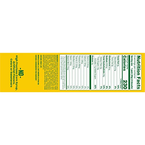 BELVITA BREAKFAST BARS BISCUITS, BLUEBERRY, 8 PACKS (4 BISCUITS PER PACK)