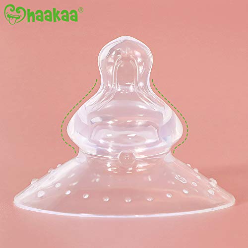 haakaa Nipple Shield Breastfeeding with Carry Case Using for Protects
