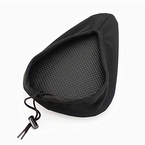 Weite Premium Silicone Padded Bike Seat - Extra Soft Gel Bicycle Seat - Breathable Bike Saddle Cushion with Water&Dust Resistant Cover - Fit Most Bikes (B)