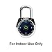 Master Lock Padlock, dialSpeed Set Your Own Combination Digital Lock, 2-1/16 in. Wide, Assorted Colors, 1500eXD