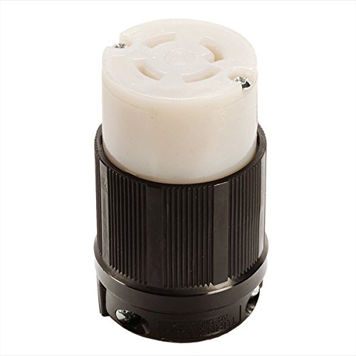 OCSParts L16-30R Grounding Locking Connector, 30A 480V AC, 3 Pole 4 Wire, cUL Listed,  NEMA L16-30
