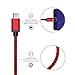 Micro USB Cable 3-Pack 6ft / 1.8m, BeneStellar Premium Nylon Braided USB 2.0 A Male to Micro B Charger Cord for Samsung, LG, Motorola, Nexus, HTC, Sony, Android Devices and More (Blue+Red+Gold)
