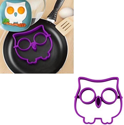 Voberry®Novelty Cute Egg Owl Shaper Silicone Moulds Cooking Tools Christmas Supplies Kitchen Tools