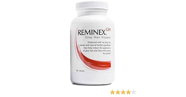 Amazon Com Reminexgh Anti Gray Hair Vitamins 90 Capsules Hair