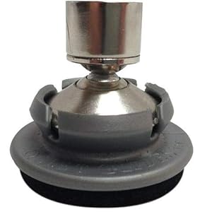 Quiet Glides with DuraFelt / 20 Count / Alternative to PreCut Tennis Balls / Grey / Snaps On / Reduce Noise / Prevent…