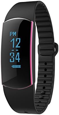 TRASENSE Step Counter Fit Watch with Heart Rate Monitor, Blood Pressure Measurement, Waterproof Activity Fitness Tracker, Compatible with IOS 7.0+ iPhone and 4.3+ Android Phone
