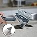 Dish Brush with Handle, JEHONN Dish Scrubber with Soap Dispenser Kitchen Brush for Pot Pan Sink and 2 Sponge Refill